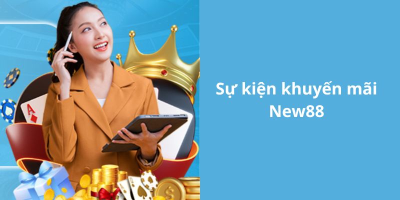 Các sự kiện khuyến mãi giá trị thu hút người chơi tại New88