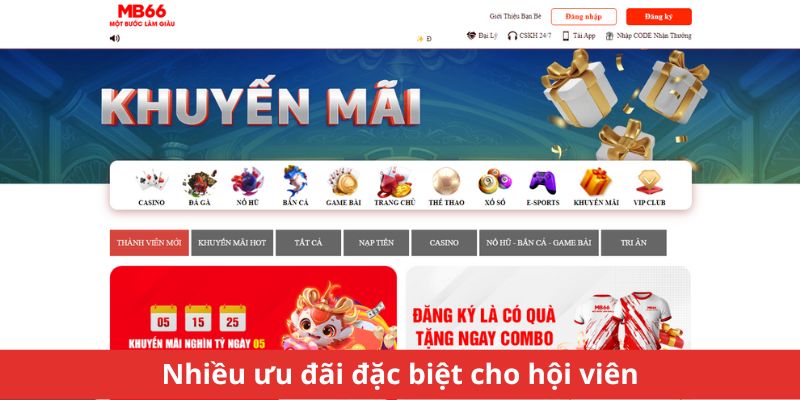Ưu đãi, khuyến mãi thường xuyên